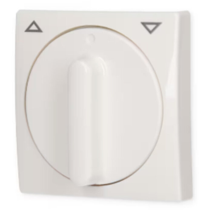 Busch-Jaeger Busch-Jaeger balance knop rolluikschakelaar (draai) alpinwit (hagelwit) 2542 DR-914