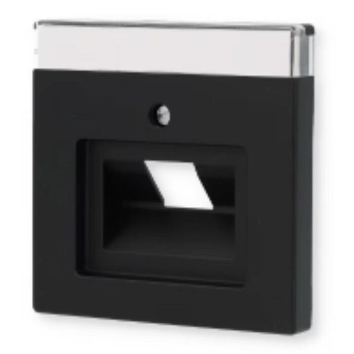 Busch-Jaeger Busch-Jaeger Future Linear afdekplaat 1xRJ45/ RJ11 MAT Zwart 1803-885