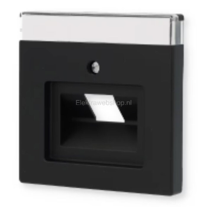 Busch-Jaeger Busch-Jaeger Future Linear afdekplaat 1xRJ45/ RJ11 MAT Zwart 1803-885