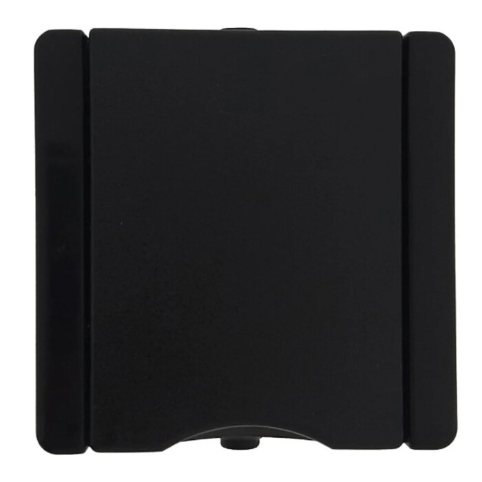 Kopp Kopp stopcontact 1-voudig met randaarde met klapdeksel IP44 - ProAQA zwart - 947405009