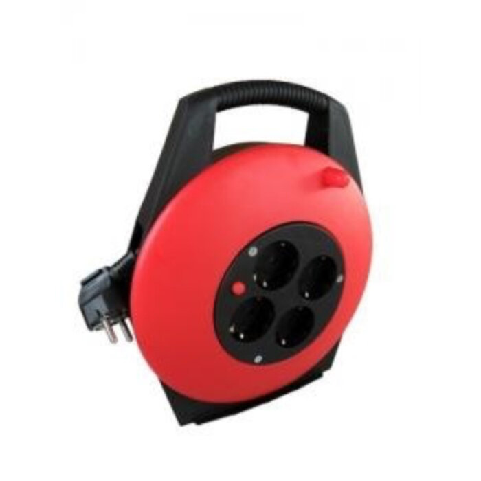 VB Extend VB Extend Haspel 3x1mm² 4 Voudig met randaarde 10 meter - 41050