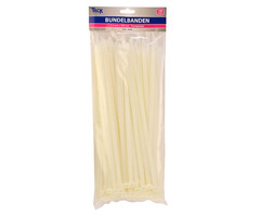 Tack Tack Bundelbandje 7,5 x 300mm 100st transparant