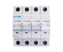 Eaton Eaton installatieautomaat B karakteristiek 16a 4P 3 beveiligd incl nul - 242992