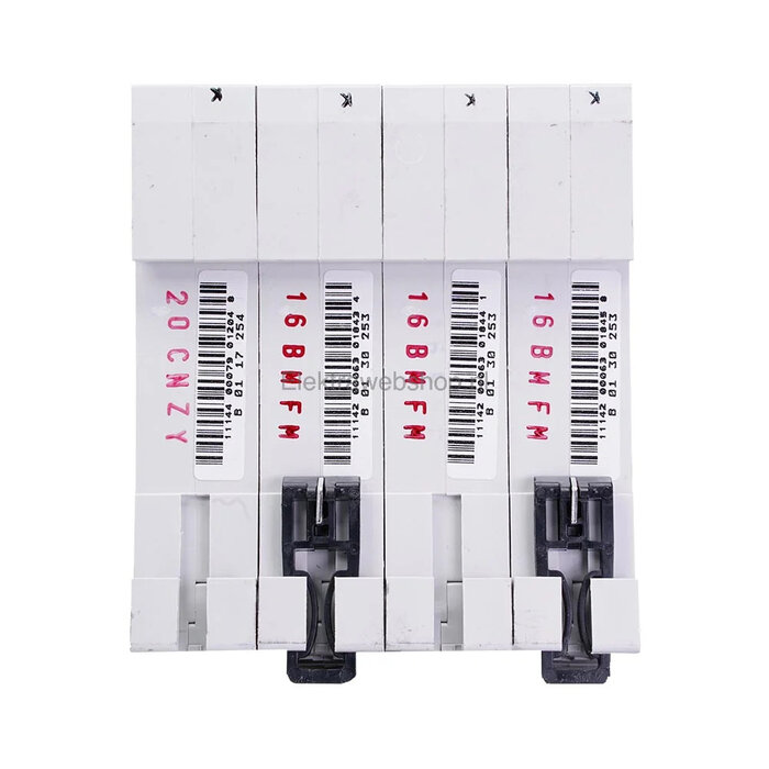 Eaton Eaton installatieautomaat B karakteristiek 16a 4P 3 beveiligd incl nul - 242992