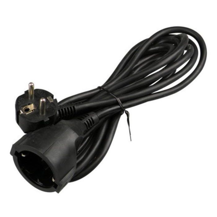 VB Extend VB Extend Verlengsnoer 3 meter 3X1,5mm + RA zwart