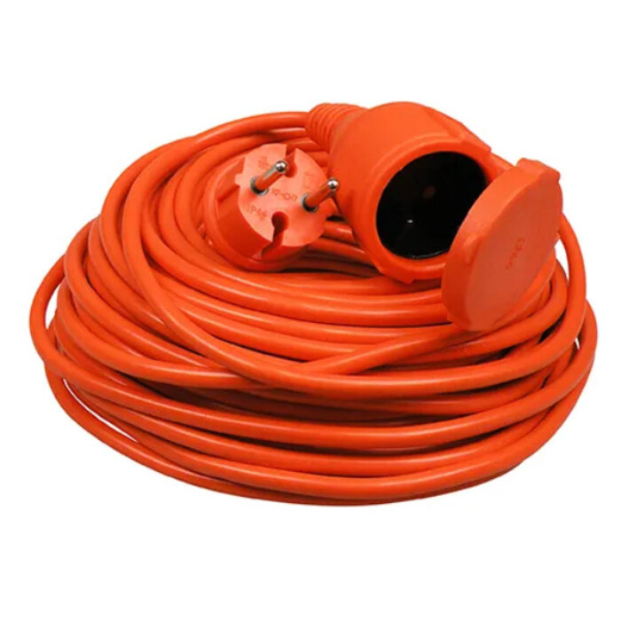 VB Extend VB Extend Verlengsnoer 20 meter 2x1.5mm H05VV-F + klep oranje - 41076