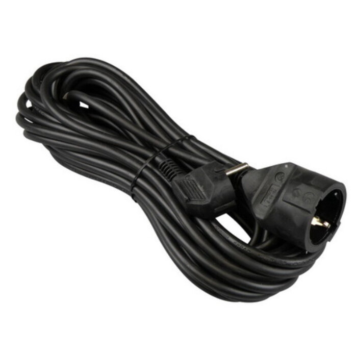 VB Extend VB Extend Verlengsnoer 5 meter 3x1.5mm + RA zwart - 41334