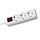 VB Extend Tafelcontactdoos 3 voudig met schakelaar 3x1.5mm² wit 1.5 meter  - 41190