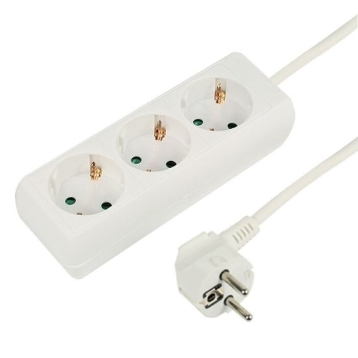 VB Extend VB Extend Tafelcontactdoos 3 voudig wit 3 meter 3x1.5mm² wit - 41140