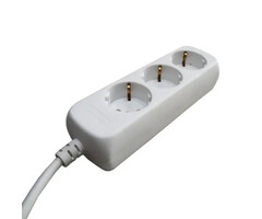 VB Extend VB Extend Tafelcontactdoos 3 voudig 5 meter 3x1.5mm² wit - 41142