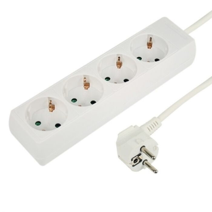 VB Extend VB Extend Tafelcontactdoos 4 voudig + RA 1,5 meter 3x1.5mm² wit - 41165