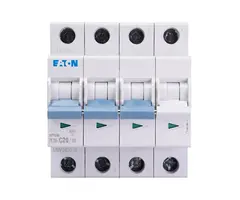 Eaton Eaton installatieautomaat C karakteristiek 20a 4P 3 beveiligd incl nul - 243019