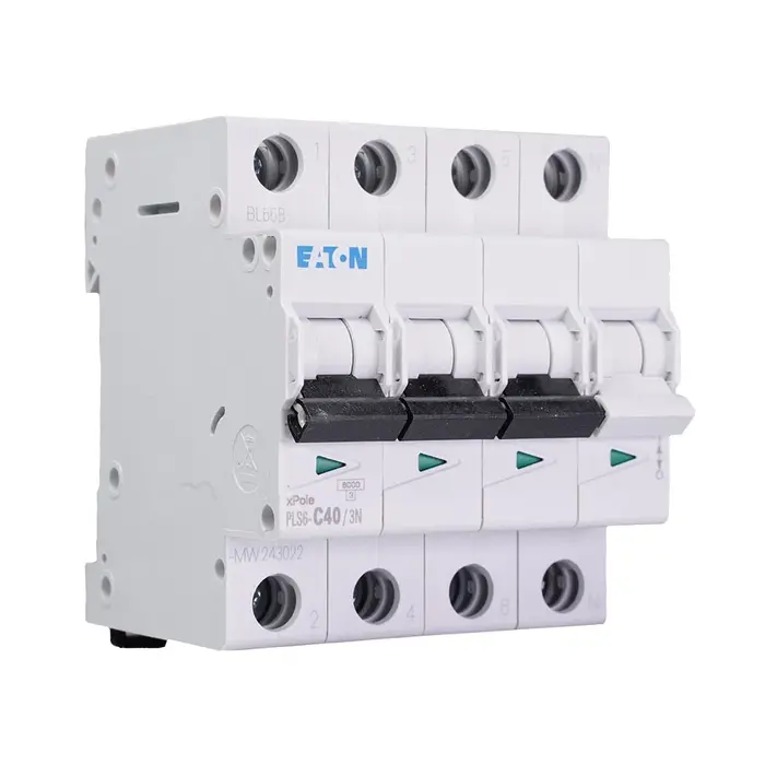 Eaton Eaton installatieautomaat C karakteristiek 40a 4P 3 beveiligd incl nul - 243022