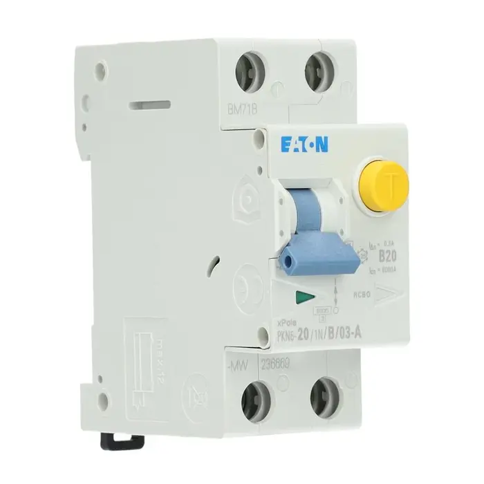 Eaton Eaton aardlekautomaat 1P+N B20 300mA - 236669