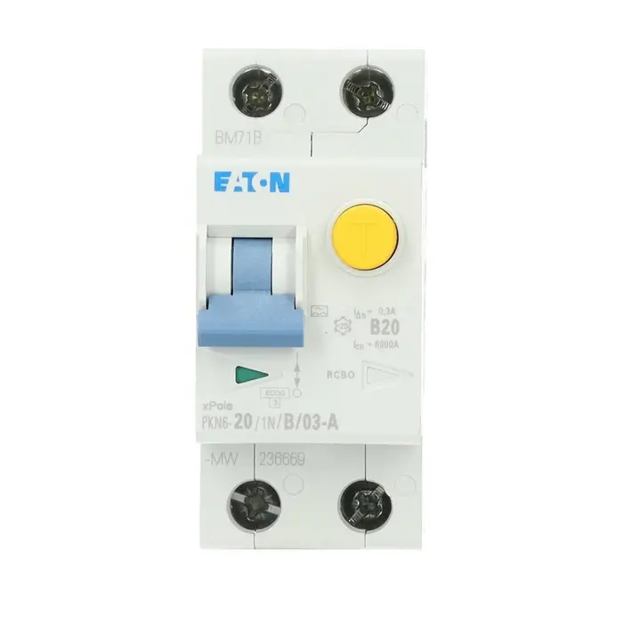 Eaton Eaton aardlekautomaat 1P+N B20 300mA - 236669