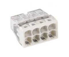 Wago Wago Lasklem 8 polig transparant grijs 2273-208 ( 50 stuks)