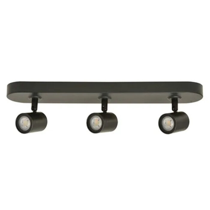 BigBright BigBright Opbouwspot 3-voudig recht 15W 1035lumen DimToWarm