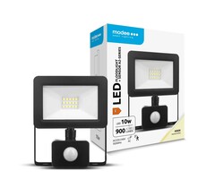 Modee Modee LED Schijnwerper met Bewegingssensor 10W  Waterdicht IP65 4000K 900 Lumen