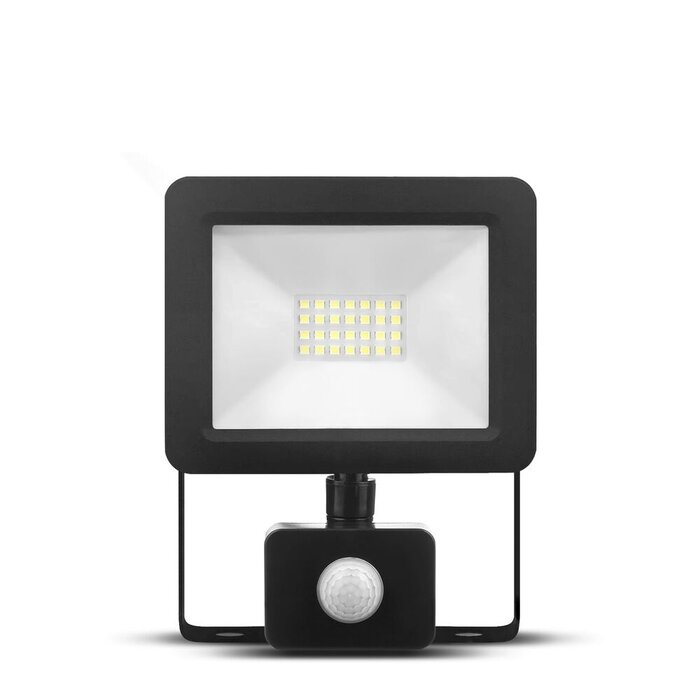 Modee Modee LED Schijnwerper met Bewegingssensor 20W  Waterdicht IP65 4000K 1800 Lumen