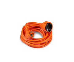 Technik Verlengsnoer H05VV-F 3X1,5MM Geaard - Oranje 5 meter