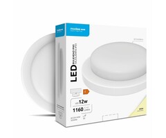 Modee Modee LED Bulkhead Plafondlamp wit 12W 1080lm 4000K Koel wit IP65
