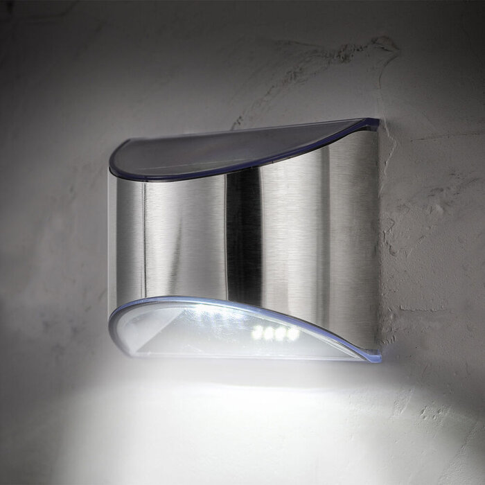 Modee Modee LED Solar wand lamp  - WS102 - IP44 - 6000K daglicht - 2 stuks