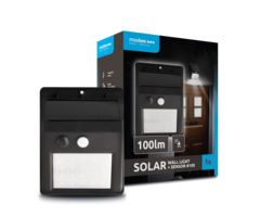 Modee Modee LED Solar wand lamp  - WS105 - IP44 - 6000K - Met bewegingssensor