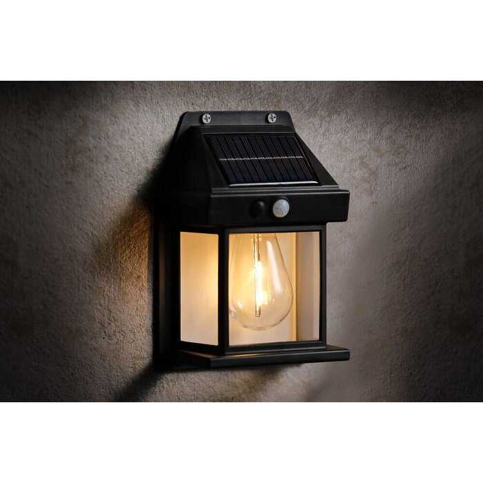 Modee Modee LED Solar wand lamp  - WS128 - IP44 - 2700K - Met bewegingssensor