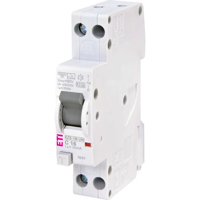 ETI ETI Aardlekautomaat C16 1P+N 30mA 1 module - 432000284