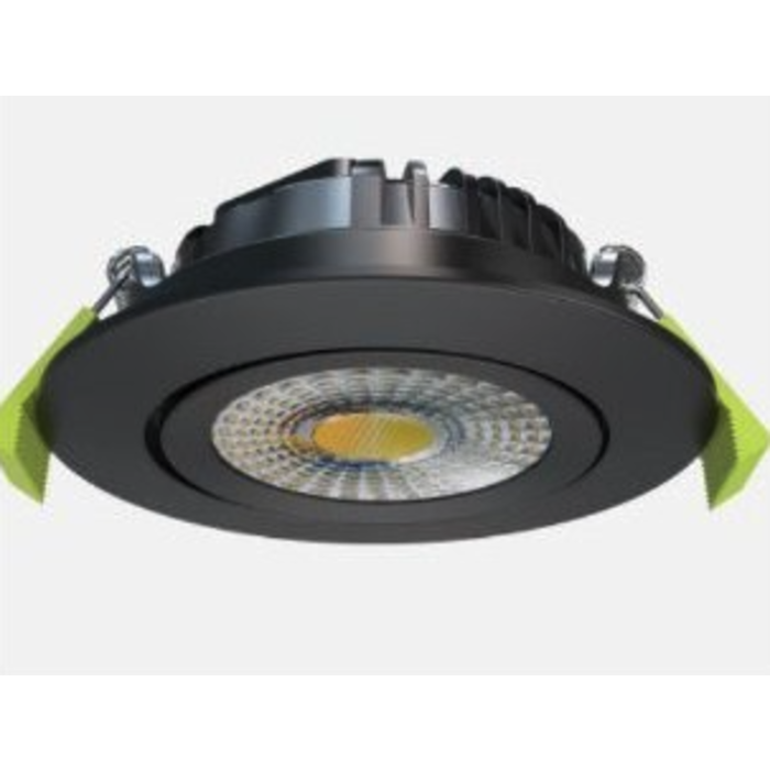Alfana Bath led 6W 2700K zwart Dimbaar IP44 - 9999524