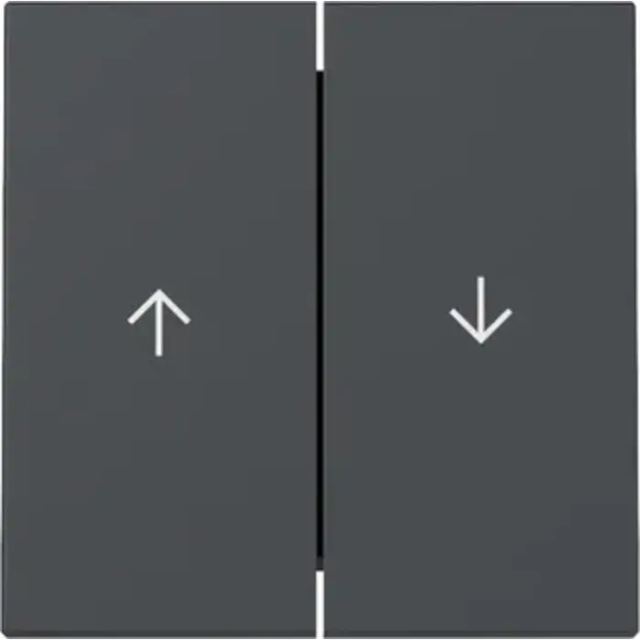 Gira Gira Bedieningswip Wip 2-V pijl system  antraciet 329528 ( nieuw model )