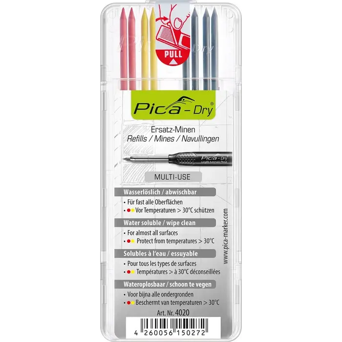 Pica Pica 4020 Dry Navulling basic multikleur - PI4020