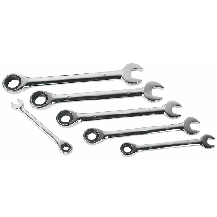 Ringratelsleutelset 6- delig