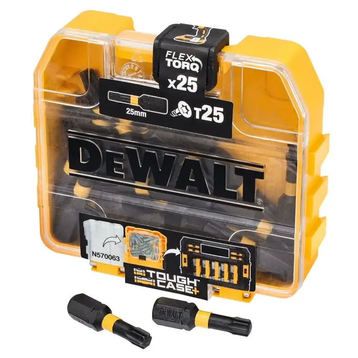 DeWALT DT70558T Impact Torsion TicTac Schroefbits T25 25 stuks