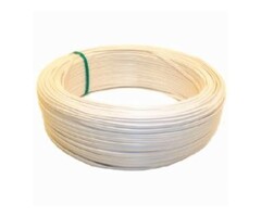 VMVL snoer H05VV-F wit 2 x 0.75 mm2 rol 100 meter