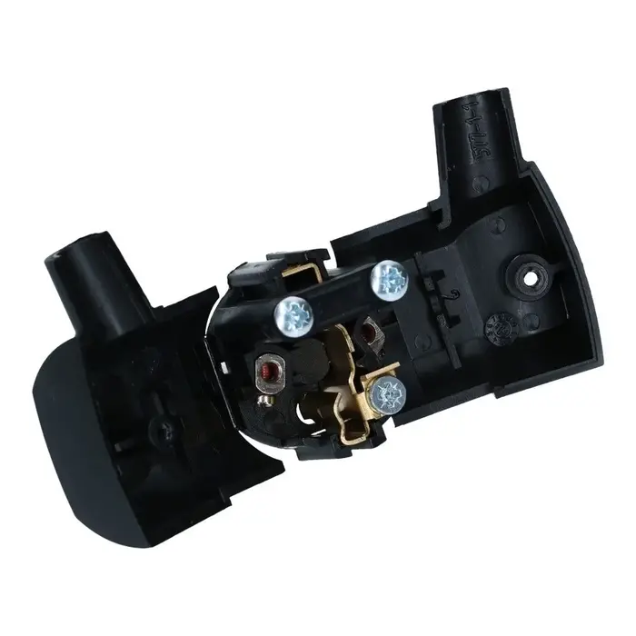 Martin Kaiser Stekker haaks zwart met pen-aarde