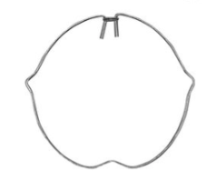 Elektrawebshop Klemveer voor spotjes 50mm - 213313