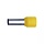 Adereindhuls geisoleerd twin 6mm² (geel) 100 stuks - 221014