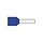 Adereindhuls geisoleerd 2,5mm² (blauw) 100 stuks - 221012