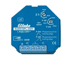Eltako Eltako EUD61NPL-230V - Dimmer Drukknop LED universeel 200W