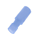 Stekkerpen 1.5-2.5mm² female blauw volledig geïsoleerd - SPN 2505 HO PLD