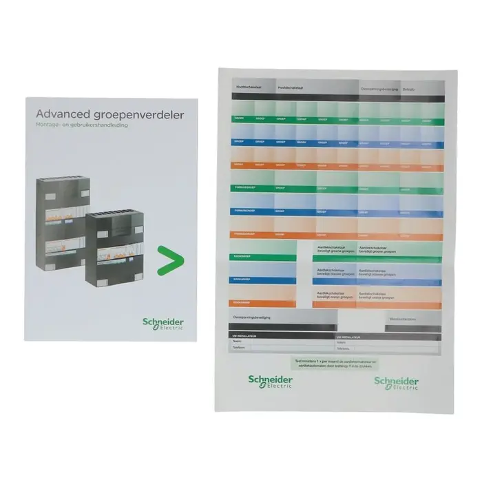Schneider Electric Schneider Electric advanced kast 24 mod 380x220 MM - 10882