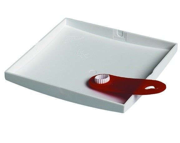 Attema Attema Sierafdekplaat vierkant wit (1358)