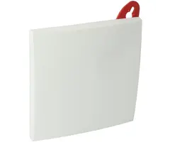 Attema Attema Sierafdekplaat vierkant wit (1358)