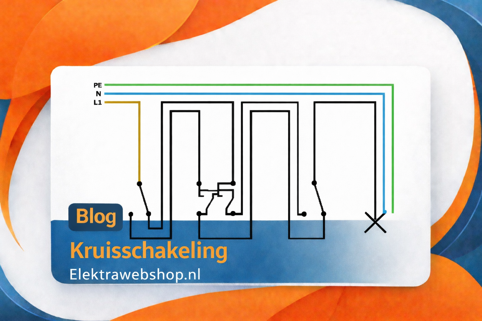 Wat is een kruisschakeling en hoe werkt het?