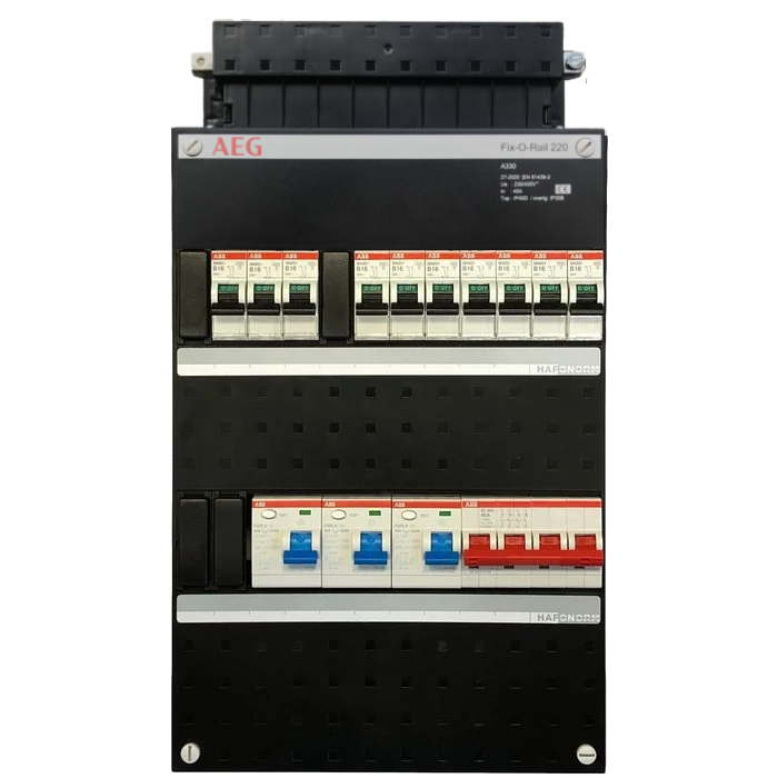 ABB ABB groepenkast 10 groepen 3-fase