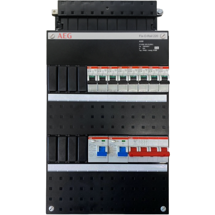 ABB ABB groepenkast 8 groepen 3-fase