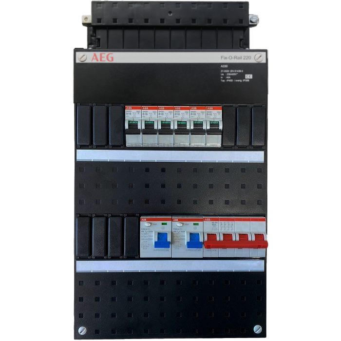 ABB ABB groepenkast 6 groepen 3-fase