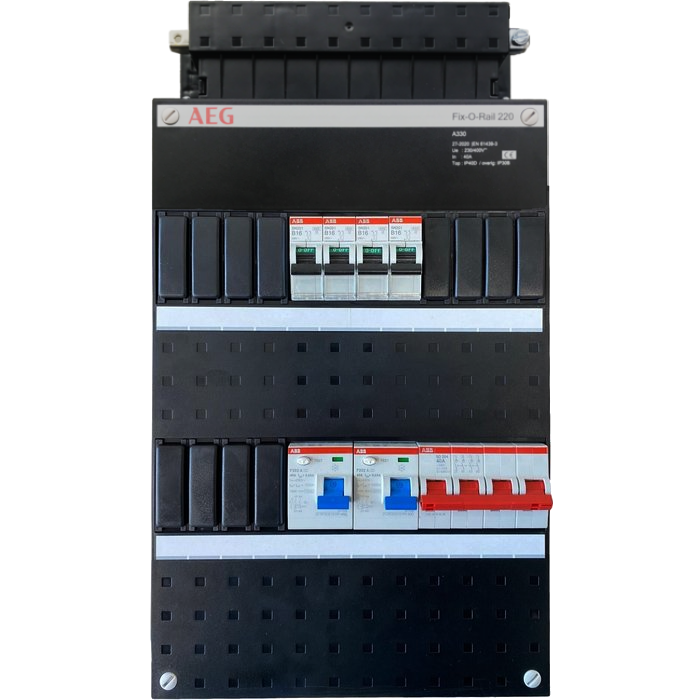 ABB ABB groepenkast 4 groepen 3-fase