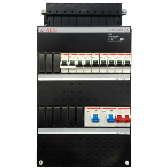 ABB ABB groepenkast 7 groepen + fornuisgroep 1-fase